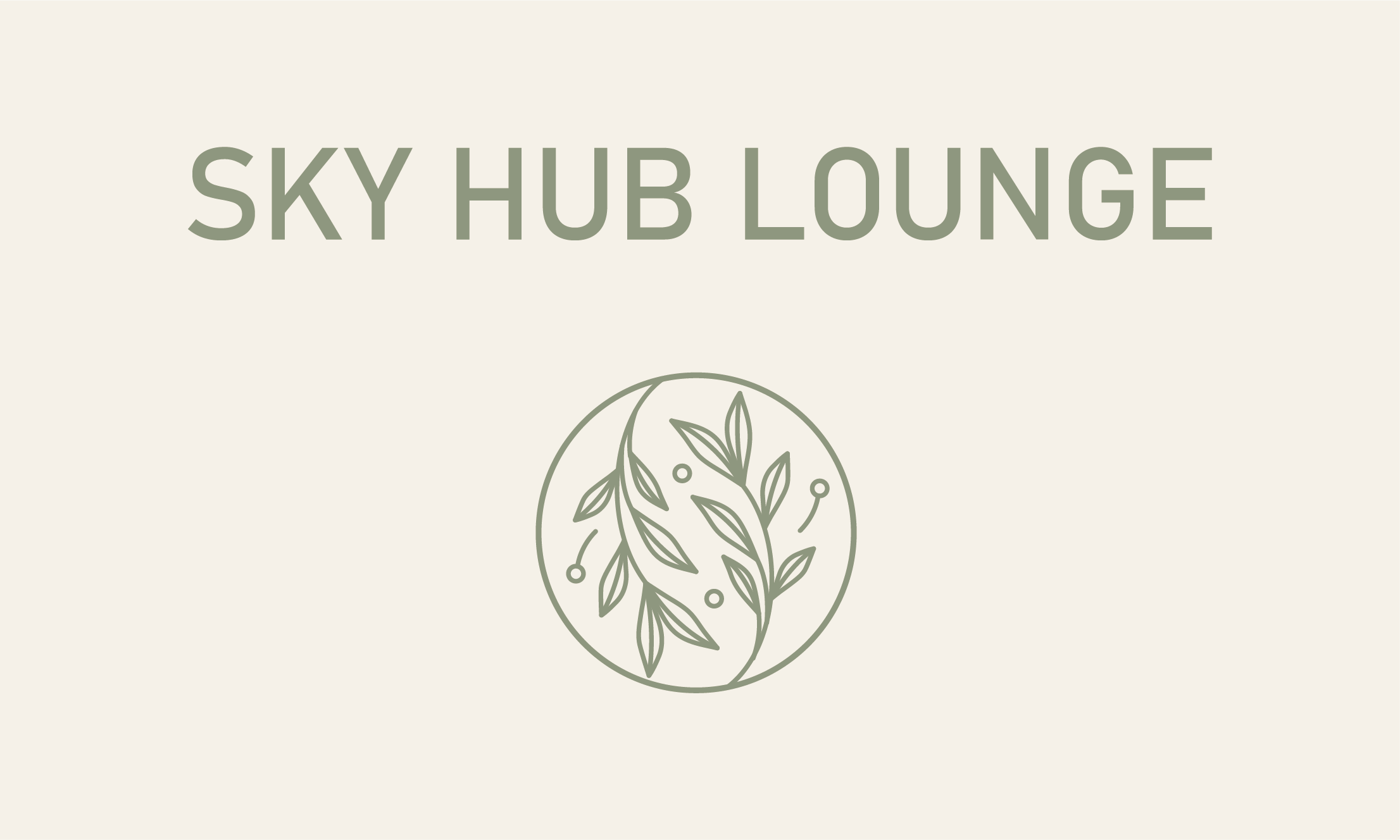 허브라운지 로고